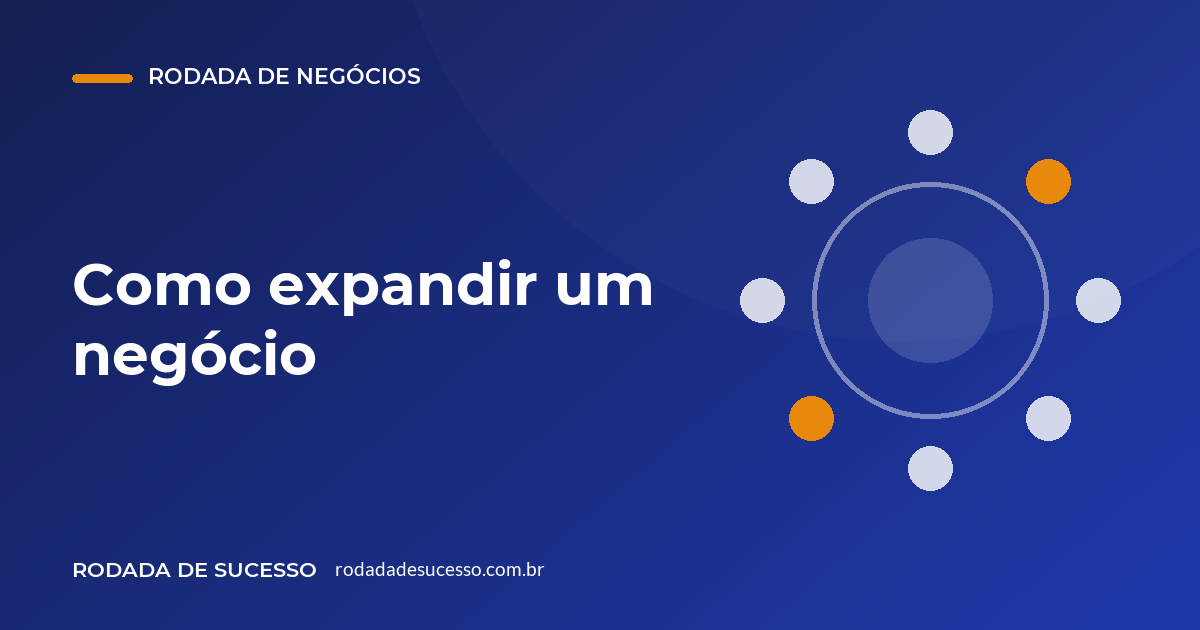 Ilustración de portada del artículo, con el tema de las ruedas de negocios