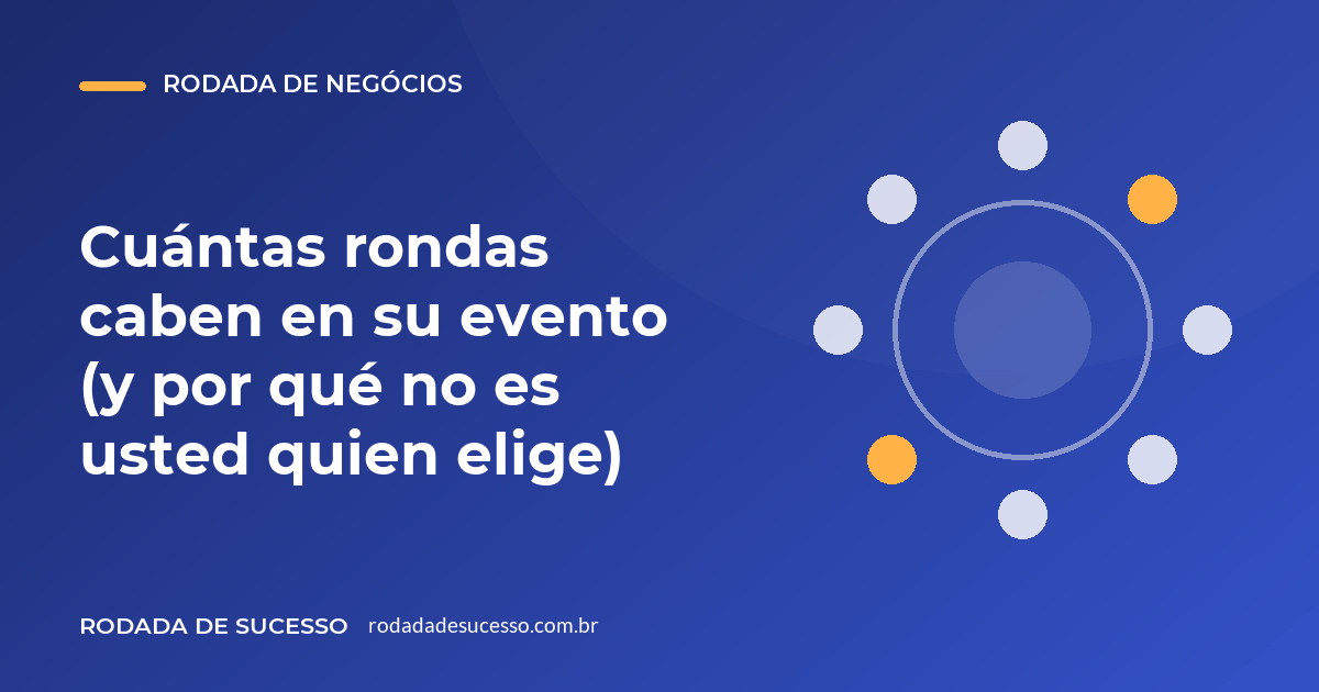 Ilustración de portada del artículo, sobre el tema de encuentros de negocios
