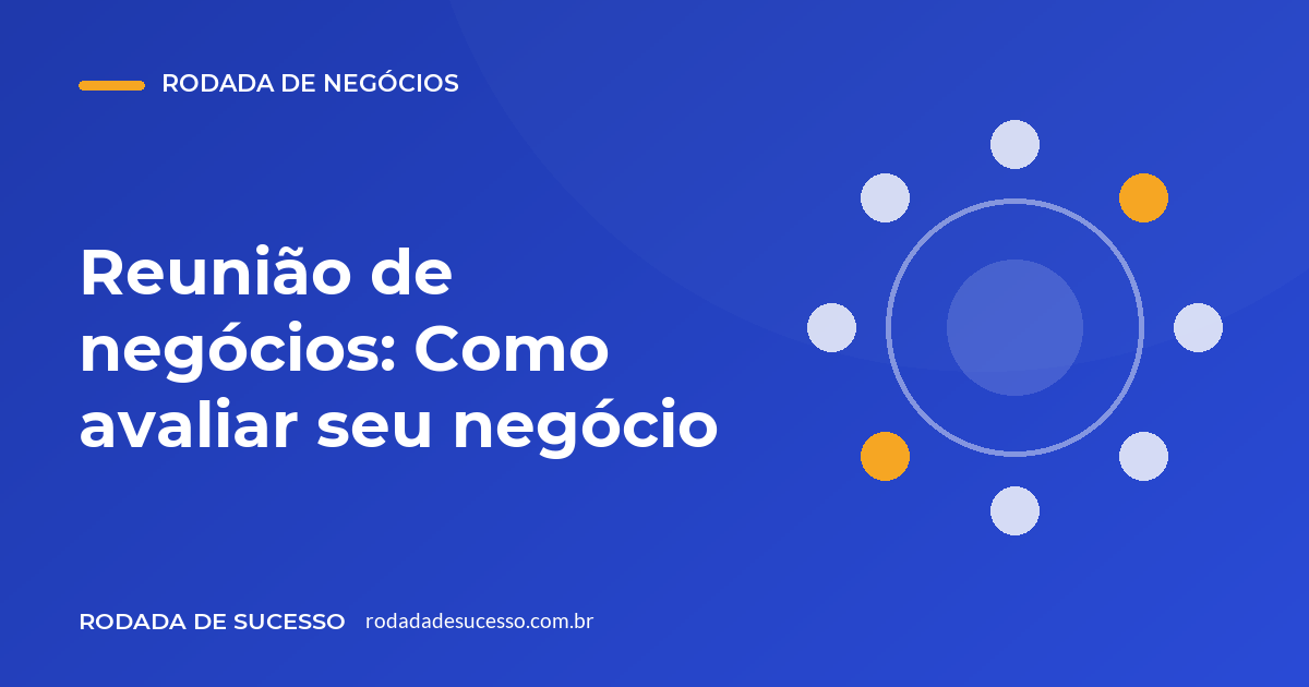 Ilustración de portada del artículo, con el tema de las ruedas de negocios